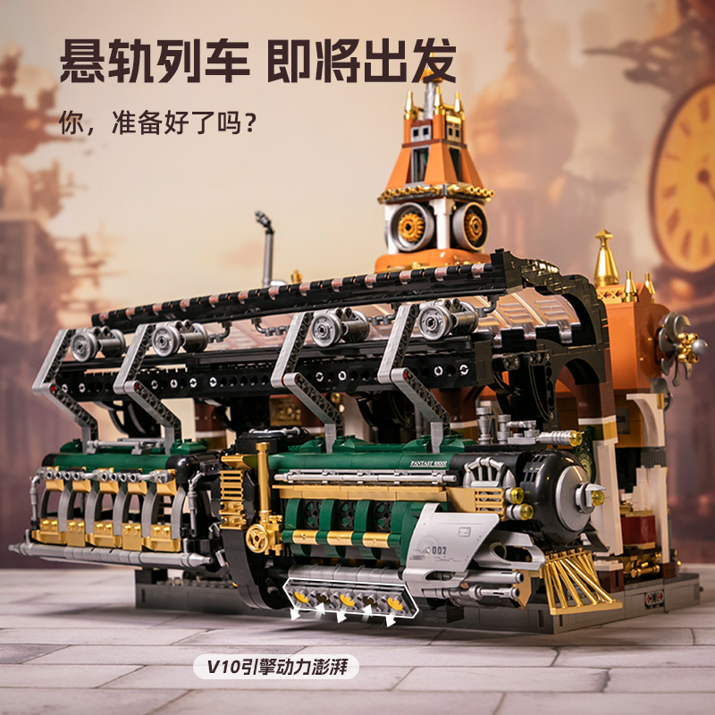 Pantasy Steampunk Series - Railway Station